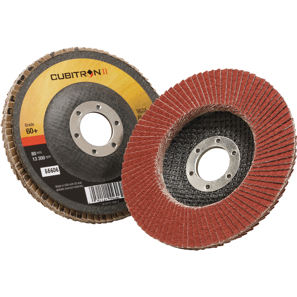Fächerschleifscheibe 967A gewölbt 125mm K40 3M