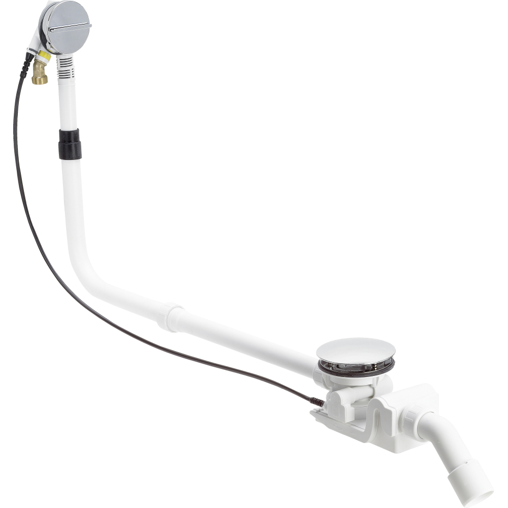 Viega Ab-und Überlauf Rotaplex Trio 6141.71 in 1070mmxDN40/50 verchromt