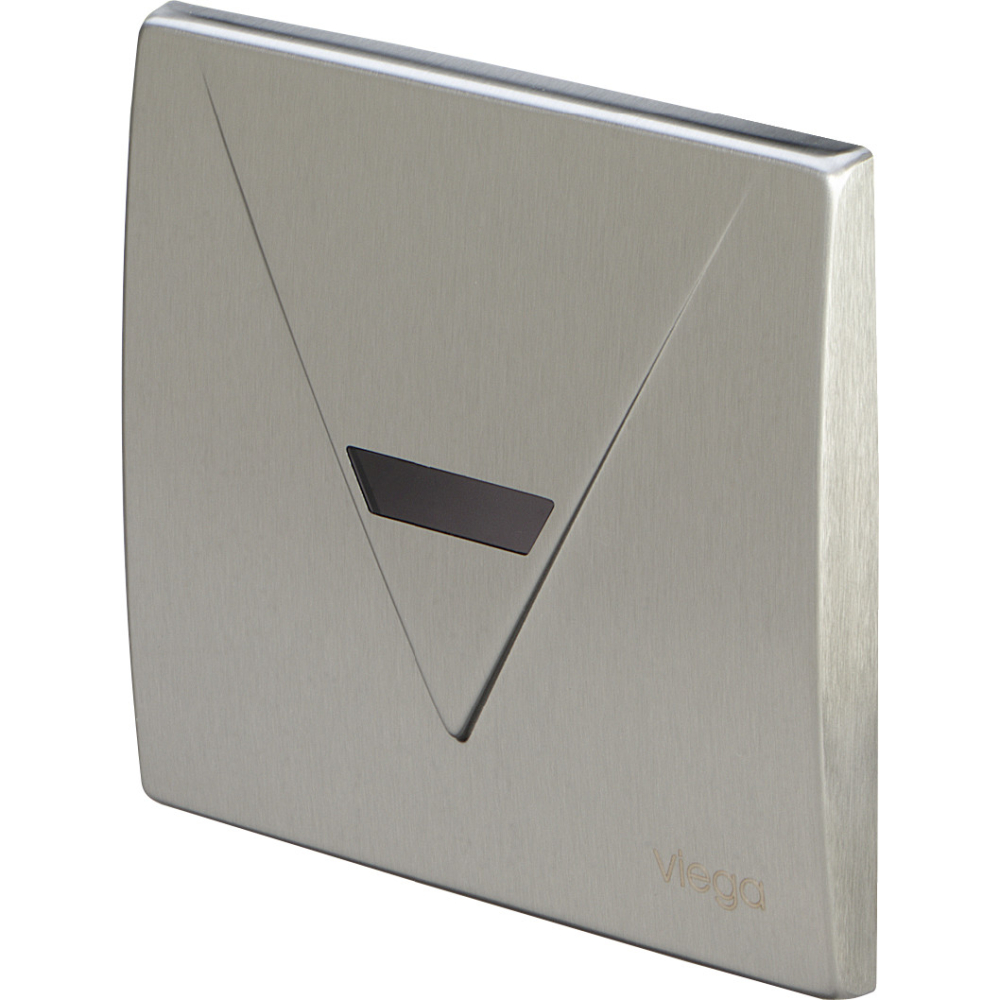 Viega Abdeckplatte VfL 1 8128.46 in 150x135mm Messing verchromt