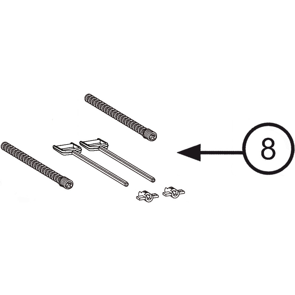 Ersatzteil FORMAT Tec Set Montagestifte XT