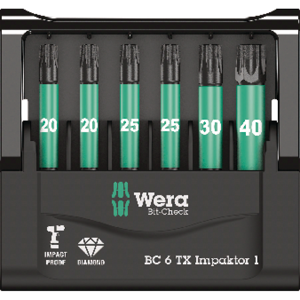 Bit-Check 6 TX Impaktor 1 Wera