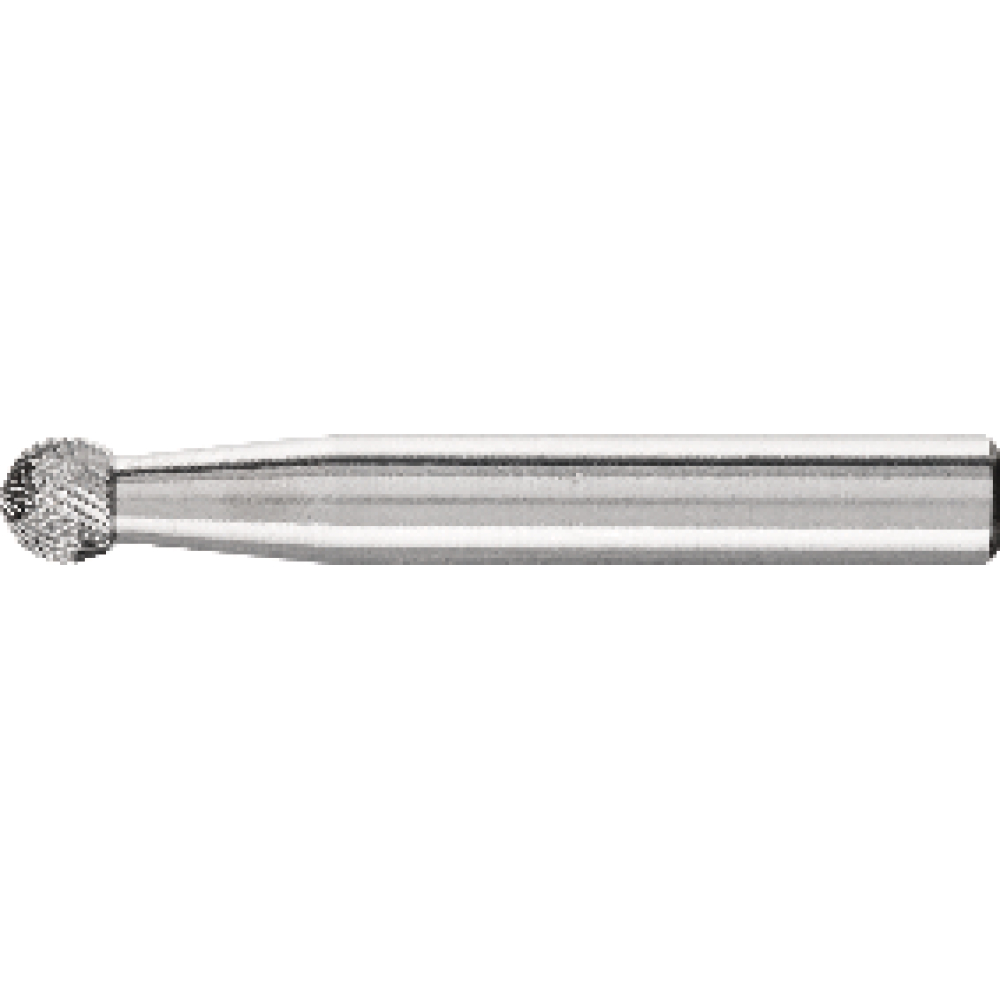 Frässtift HM Kugelform 1210 MICRO 6mm 12x10mm Pferd