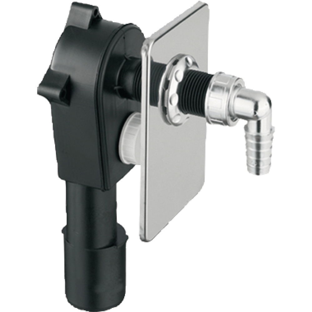 FORMAT Tec PE-Unterputz-Geräte-Siphon DN 40/50, f WM und Geschirrspüler