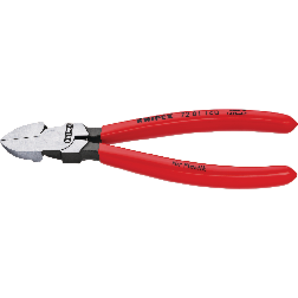 KNIPEX Seitenschneider für Kunststoff ohne Fase 140mm