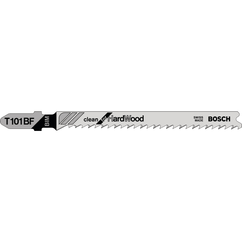 Bosch Stichsägeblatt T 101 BF PRO Hardwood clean 25er-Pack