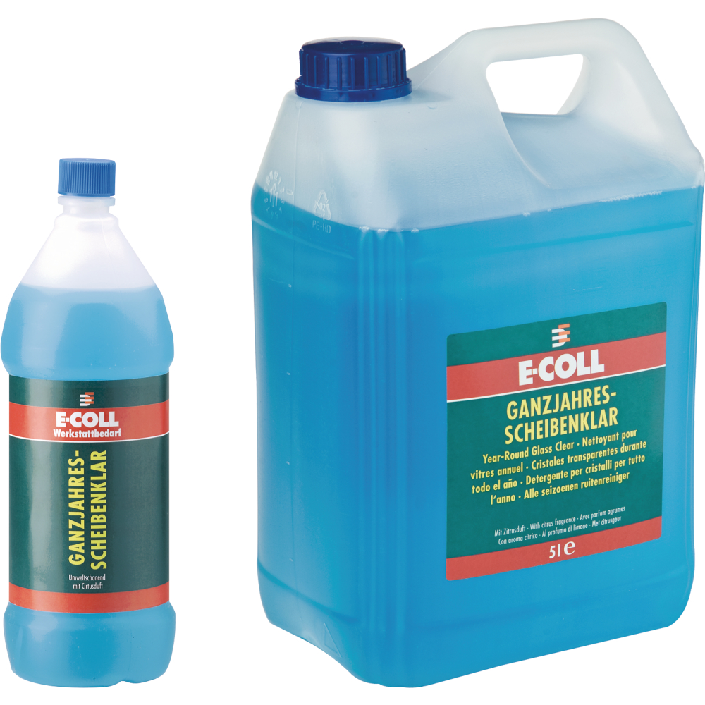 E-COLL Ganzjahres-Scheibenklar 1L Flasche