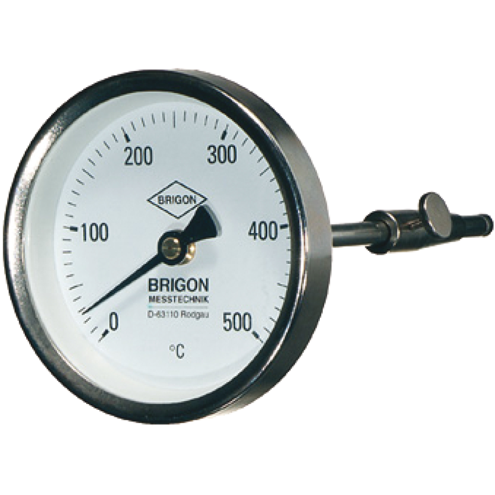 Rauchgas-Thermometer RT80 0-500°C,Schaftlänge 150mm