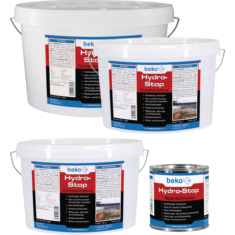 Reparaturmasse 1kg Dose Hydro-Stop