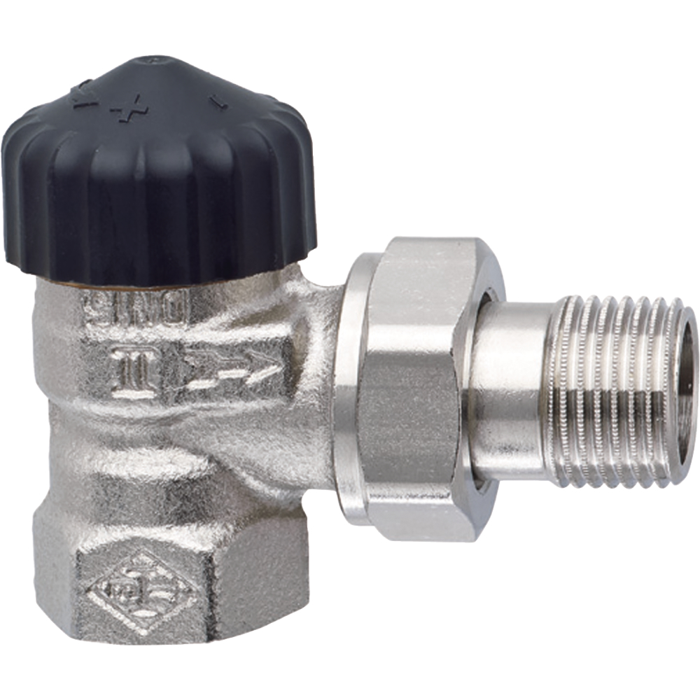 Thermostat-Ventilunterteil Eck