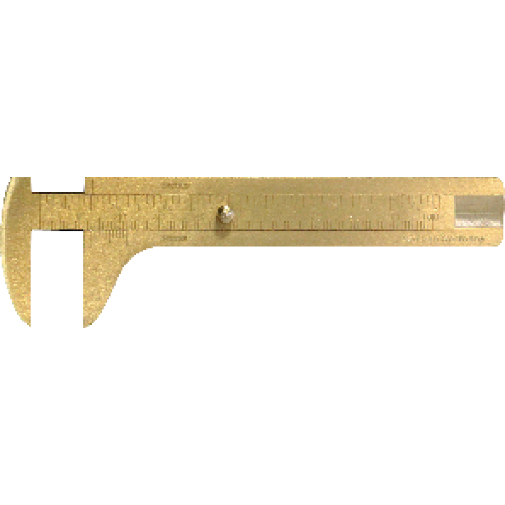 FORTIS Knopfmaß Messing 80mm