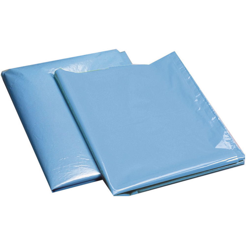 Müllsack 240 l blau ca. 90 my lose
