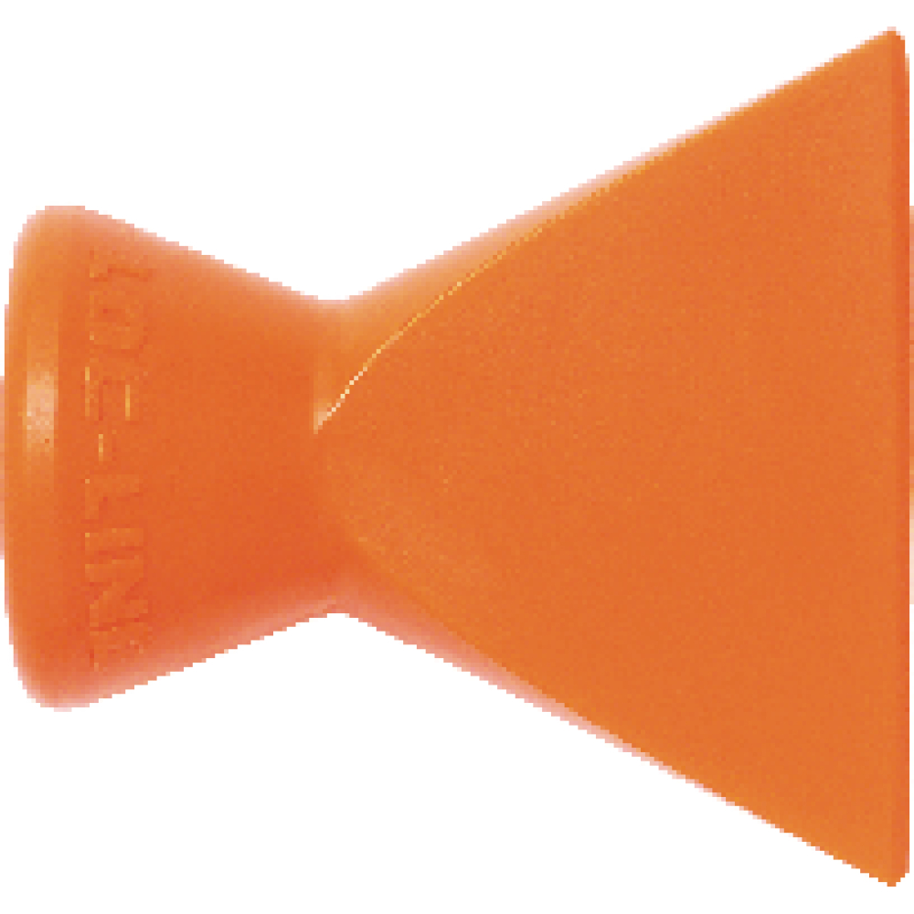 Flachdüse 2-teilig für Kühlmittelschlauch 1/4" 25mm LOC-LINE