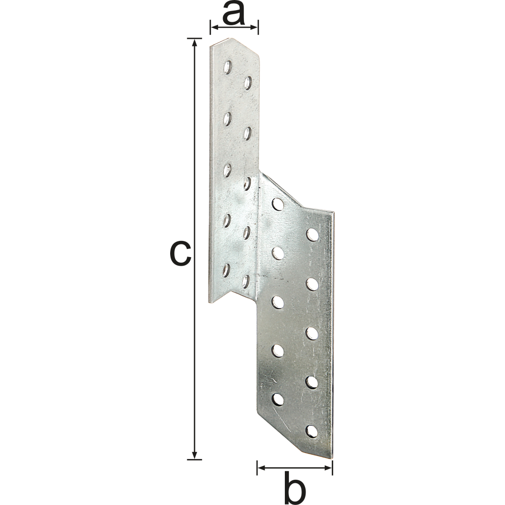 Sparrenanker 32x170x2,0mm links verzinkt CE