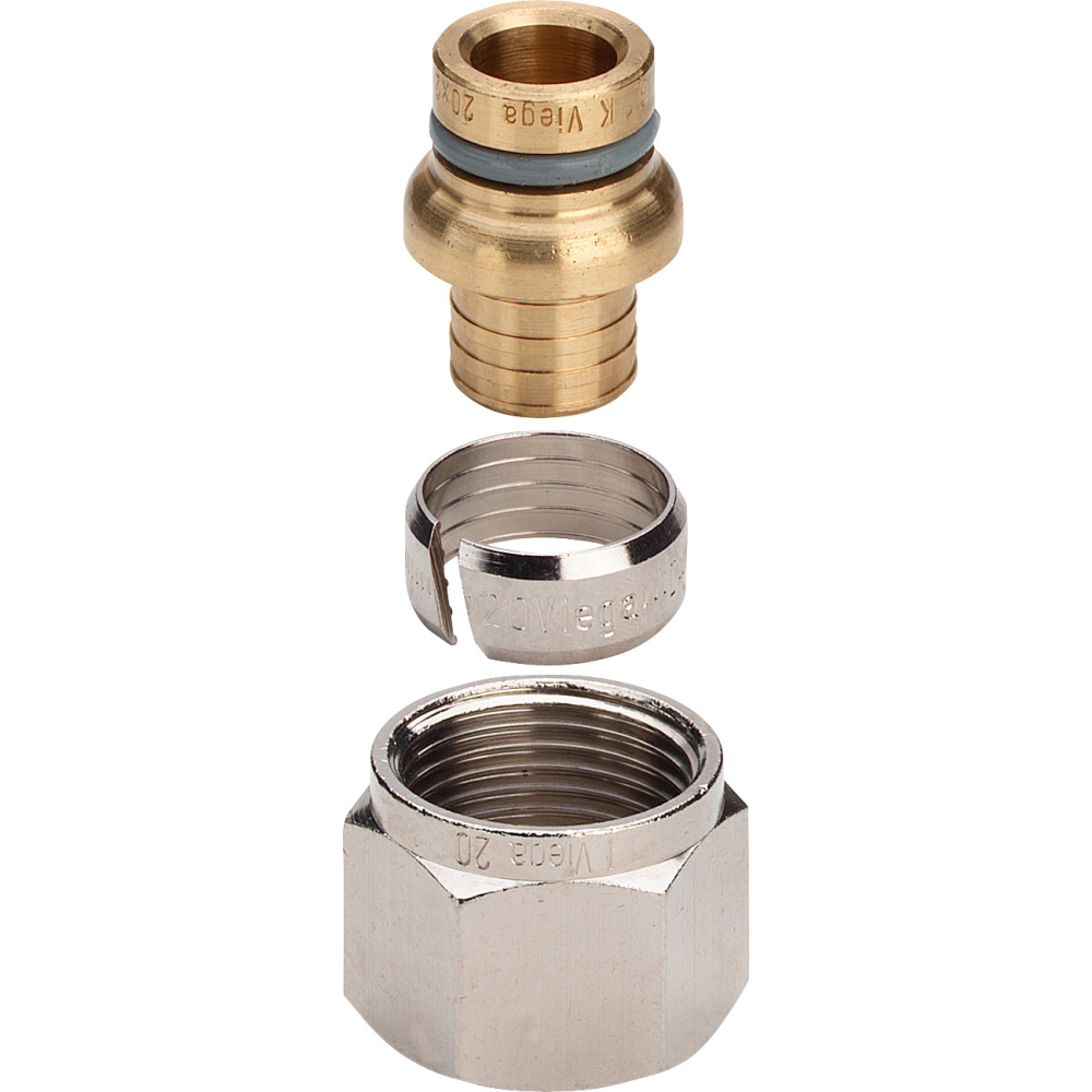 Viega Verschraubung 1022 in 14x2mm Messing