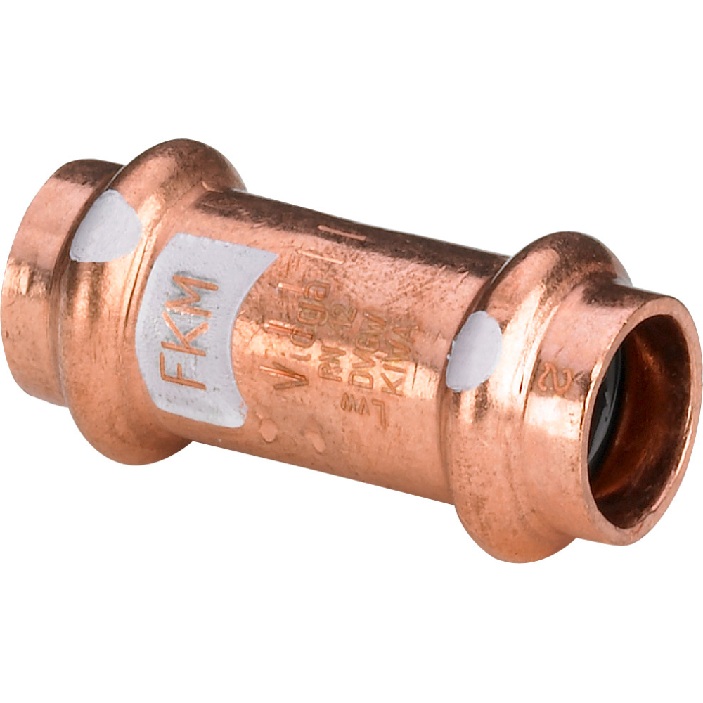 Viega Muffe mit SC Profipress S 4515 in 22mm Kupfer