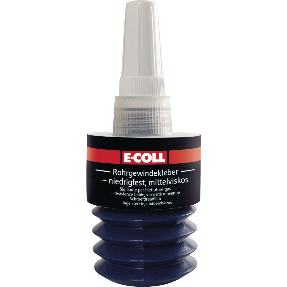 E-COLL Rohrgewindekleber 50g niedrigf-mittelviskos