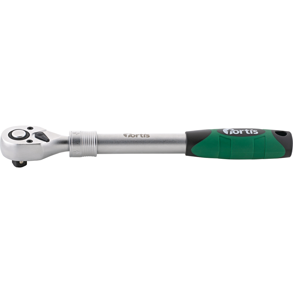 FORTIS Teleskop-Hebel-Umschaltknarre 1/2" 305-445mm 72Zähne