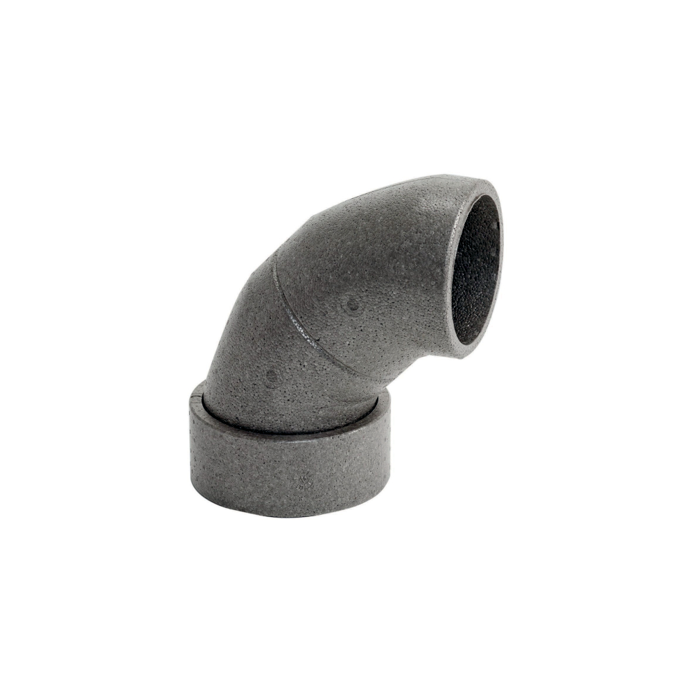Vaillant EPP Bogen Durchm. 180/150 mm 90 Gr. mit integrierter Verbindungsmuffe