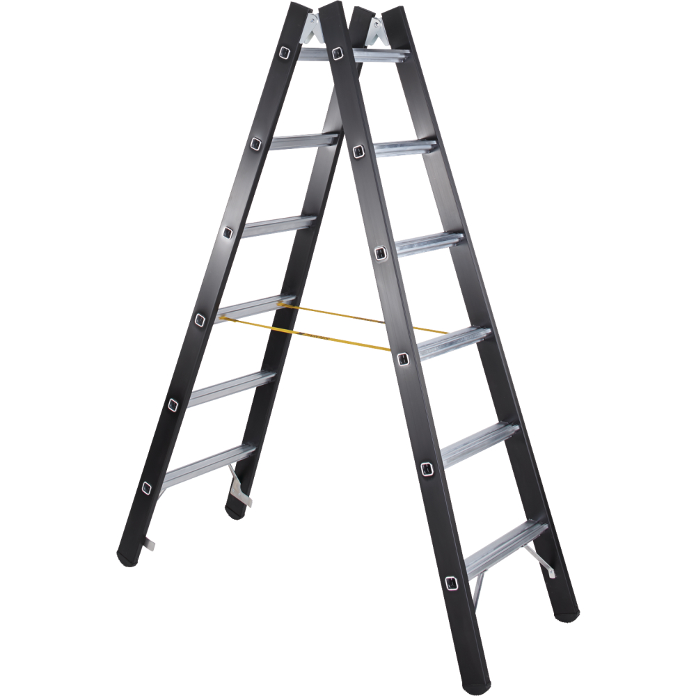 Sprossen-Stehleiter 41190 Megastep B 2x5 Sprossen