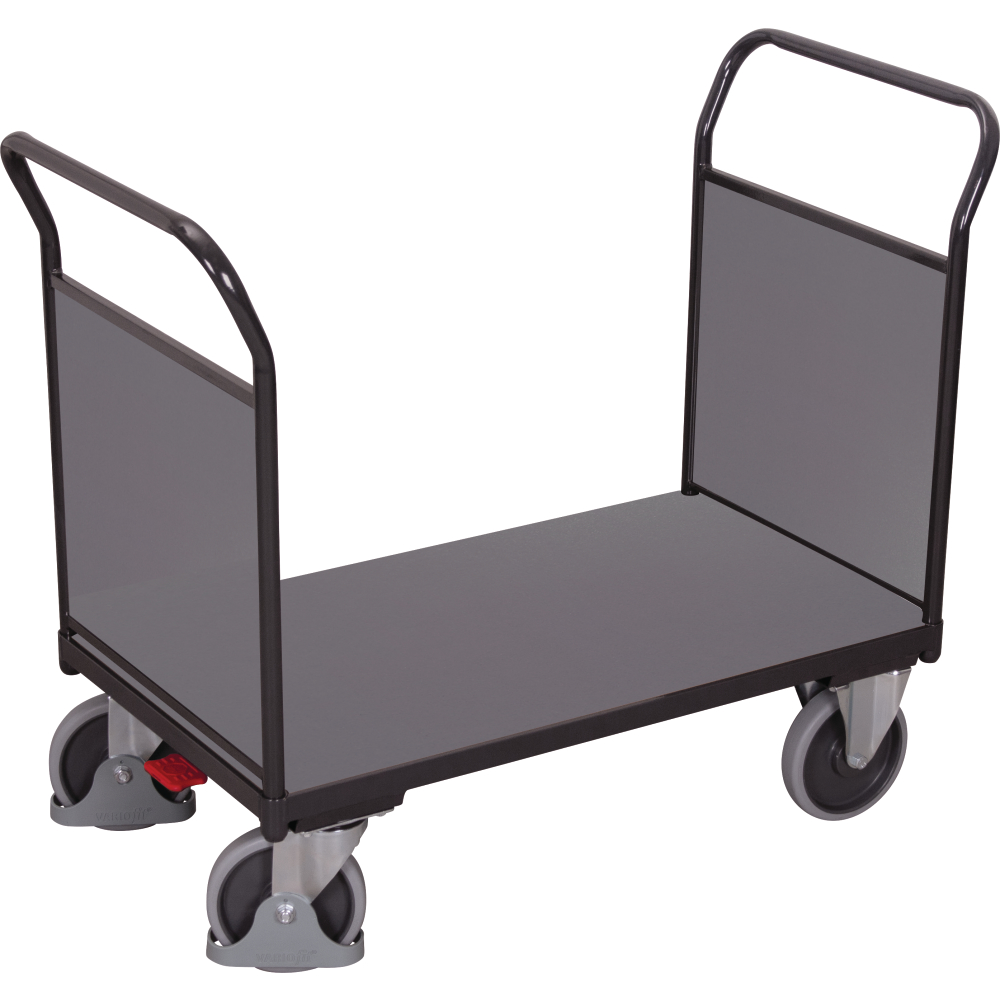 Doppel-Stirnwandwagen 500 kg 1200x800 RAL 7016