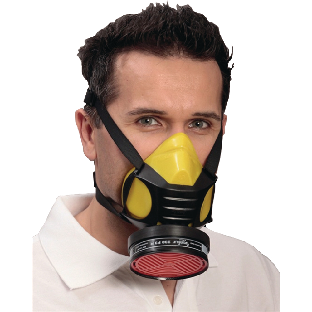Ekastu Safety Halbmaske Polimask GAMMA/Silikone