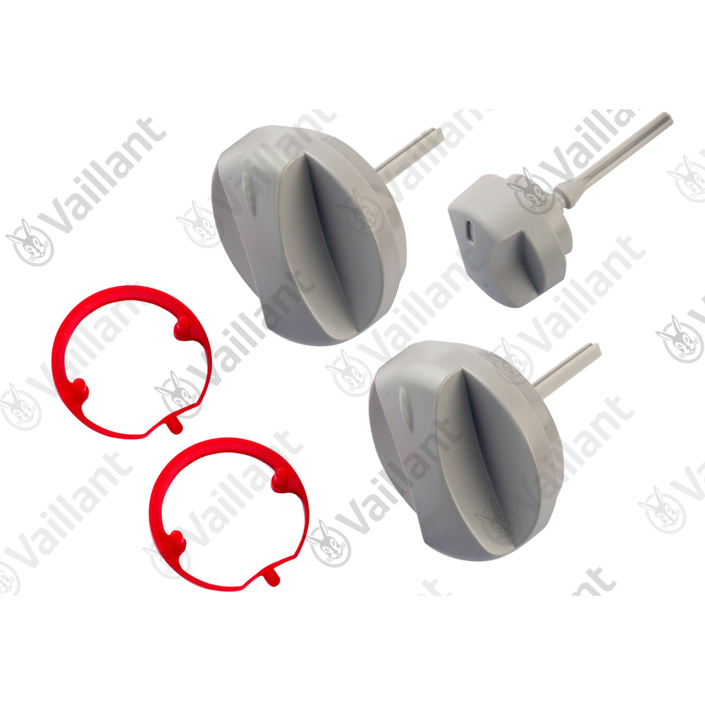 Vaillant Knopf grau, Set a 3 St. Vaillant-Nr. 0020074963