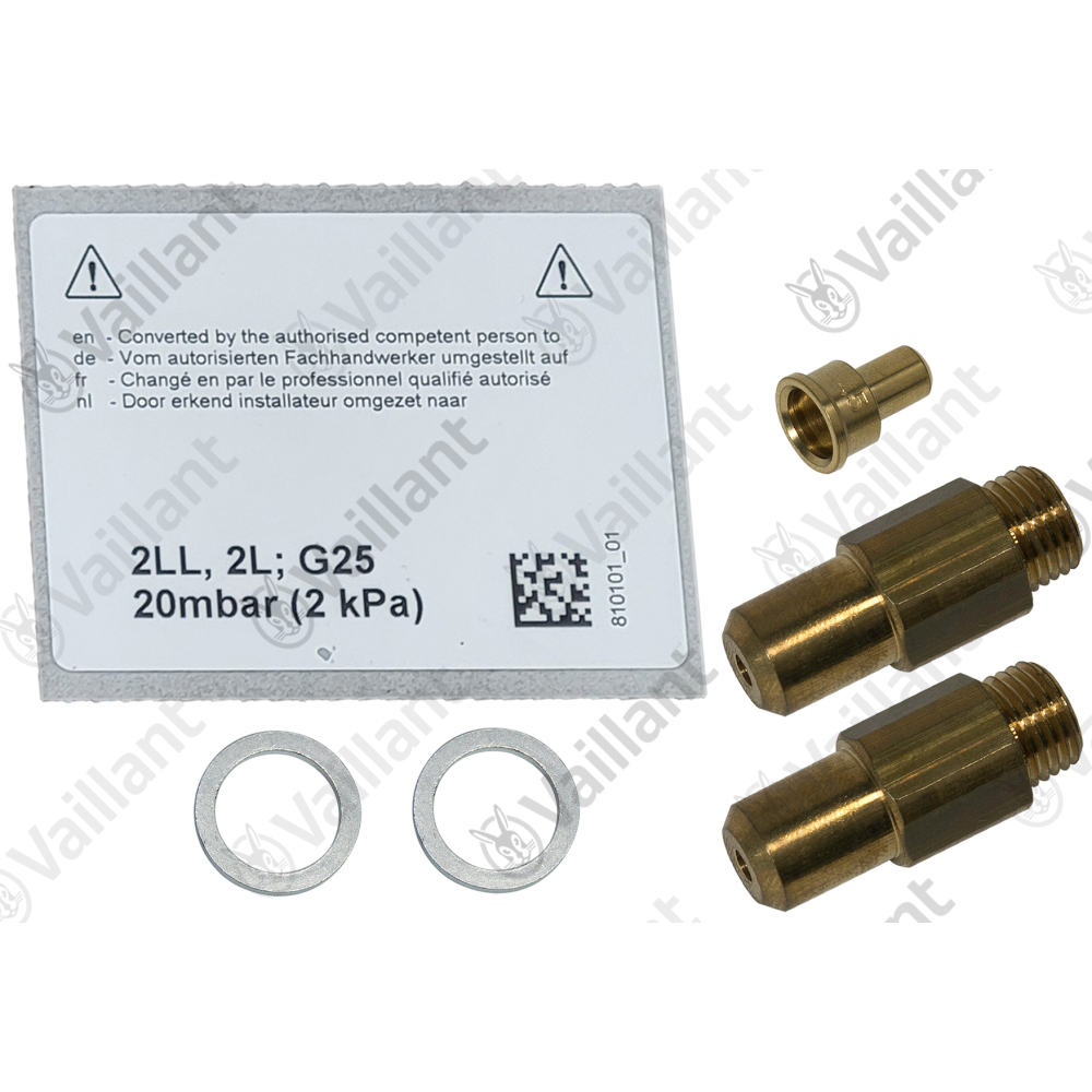 Vaillant Düsenwechselsatz (2 Düsen-D 2,85) Vaillant-Nr. 202901