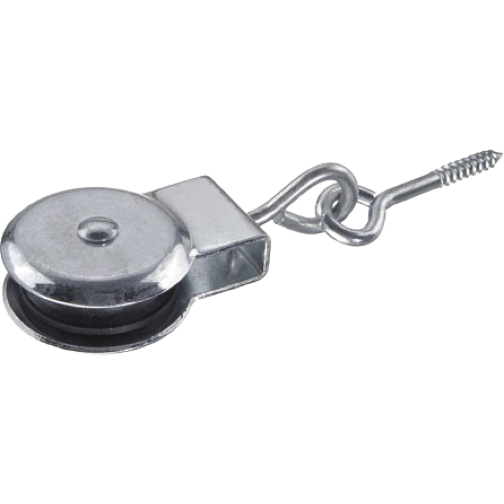 Markisenhangrolle mit Ringschraube für Seil 5mm