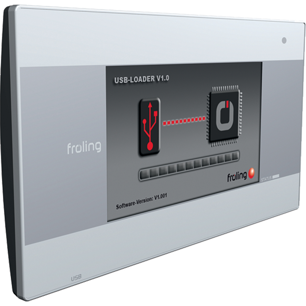 Raumgerät RBG 3200 mit Touch-Screen 4,3" Fröling