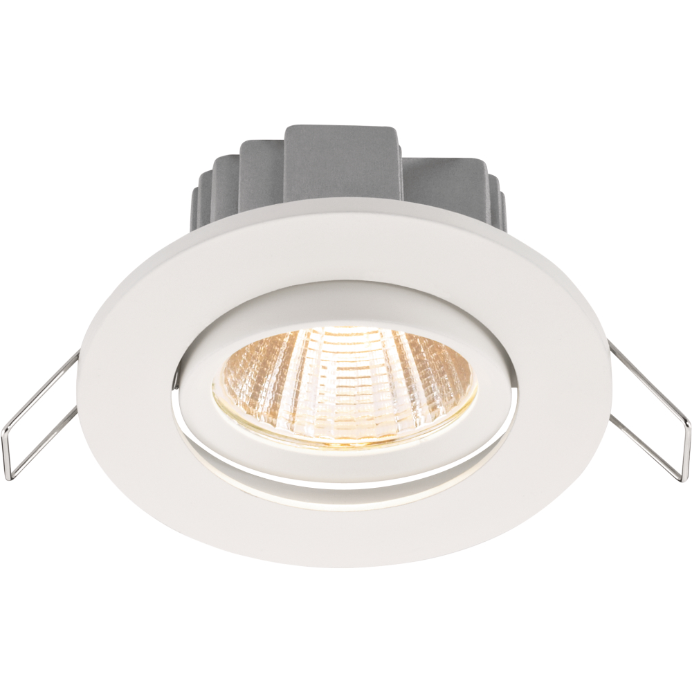 LED-Einbaustr. COB weiß 5W 3000K 400lm rund