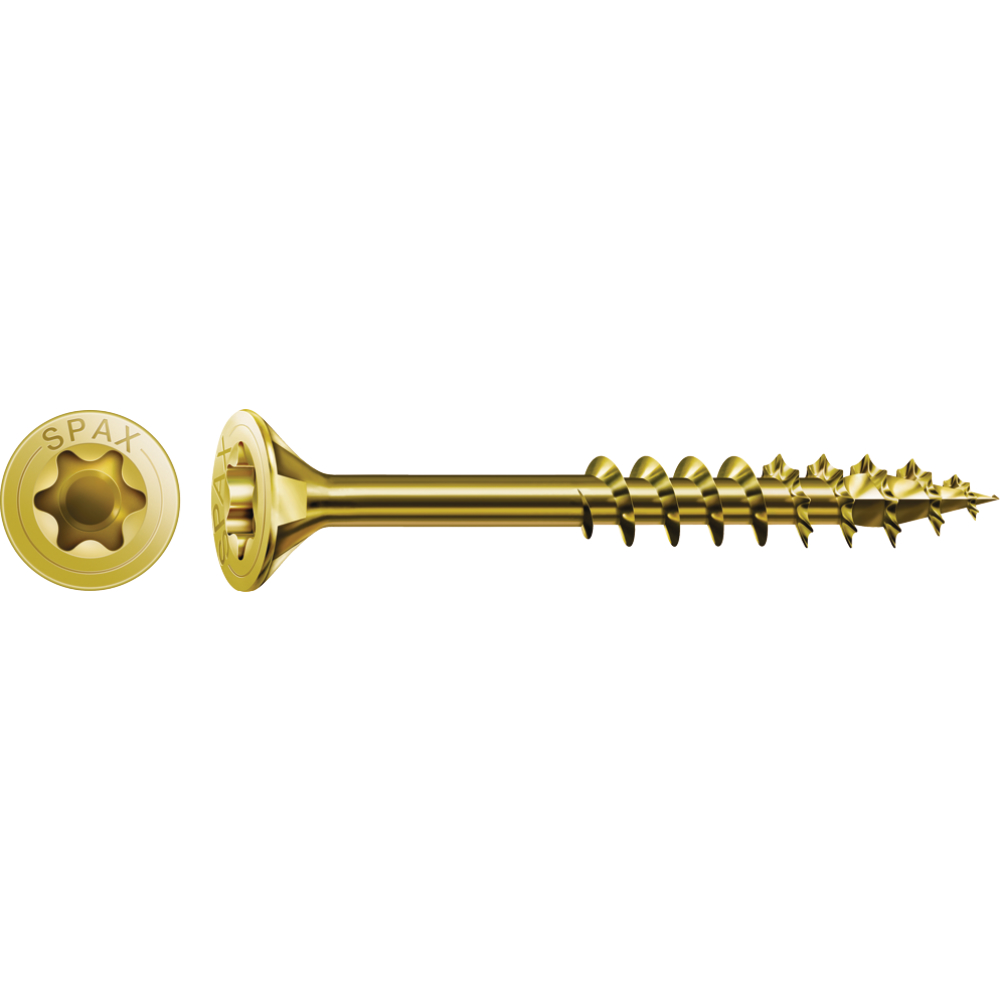 SPAX-Schrauben Senkkopf Teilgewinde TORX YELLOX®