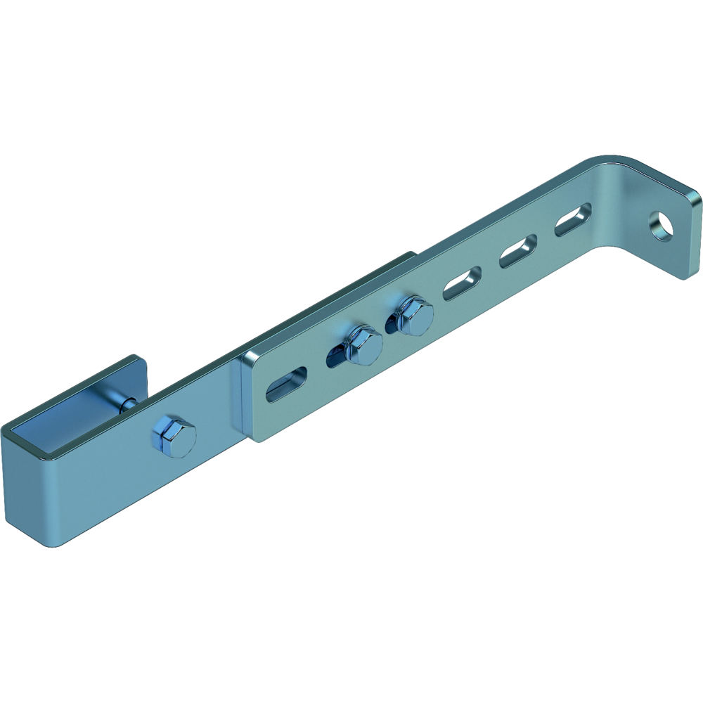 Wandanker Edelstahl für Abstand 150-300 mm