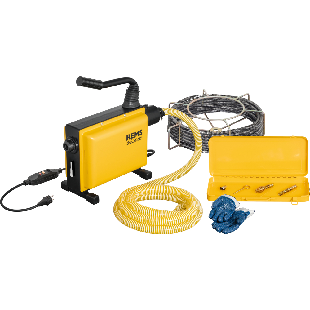 REMS Rohrreinigungsmaschine Cobra 22 Set 16