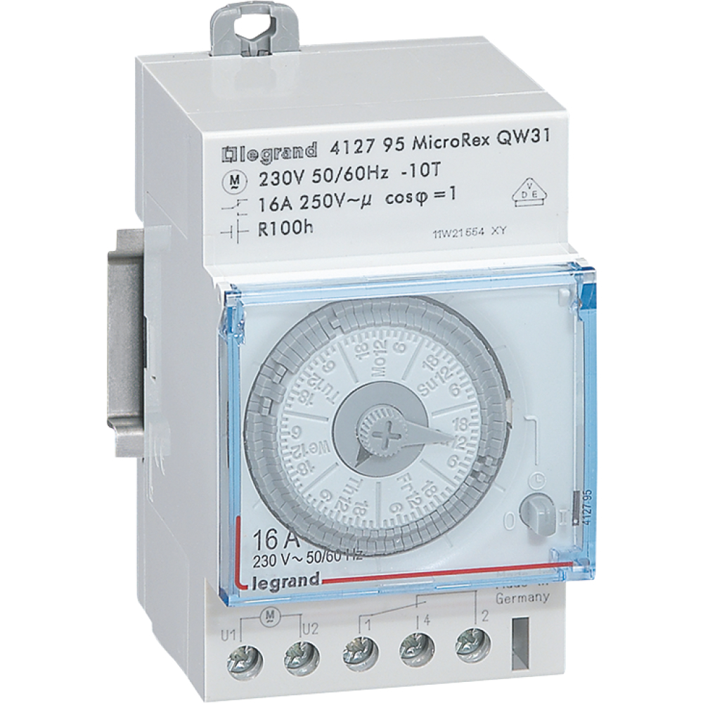 Legrand Wochenschaltuhr MicroRex QW31 analog