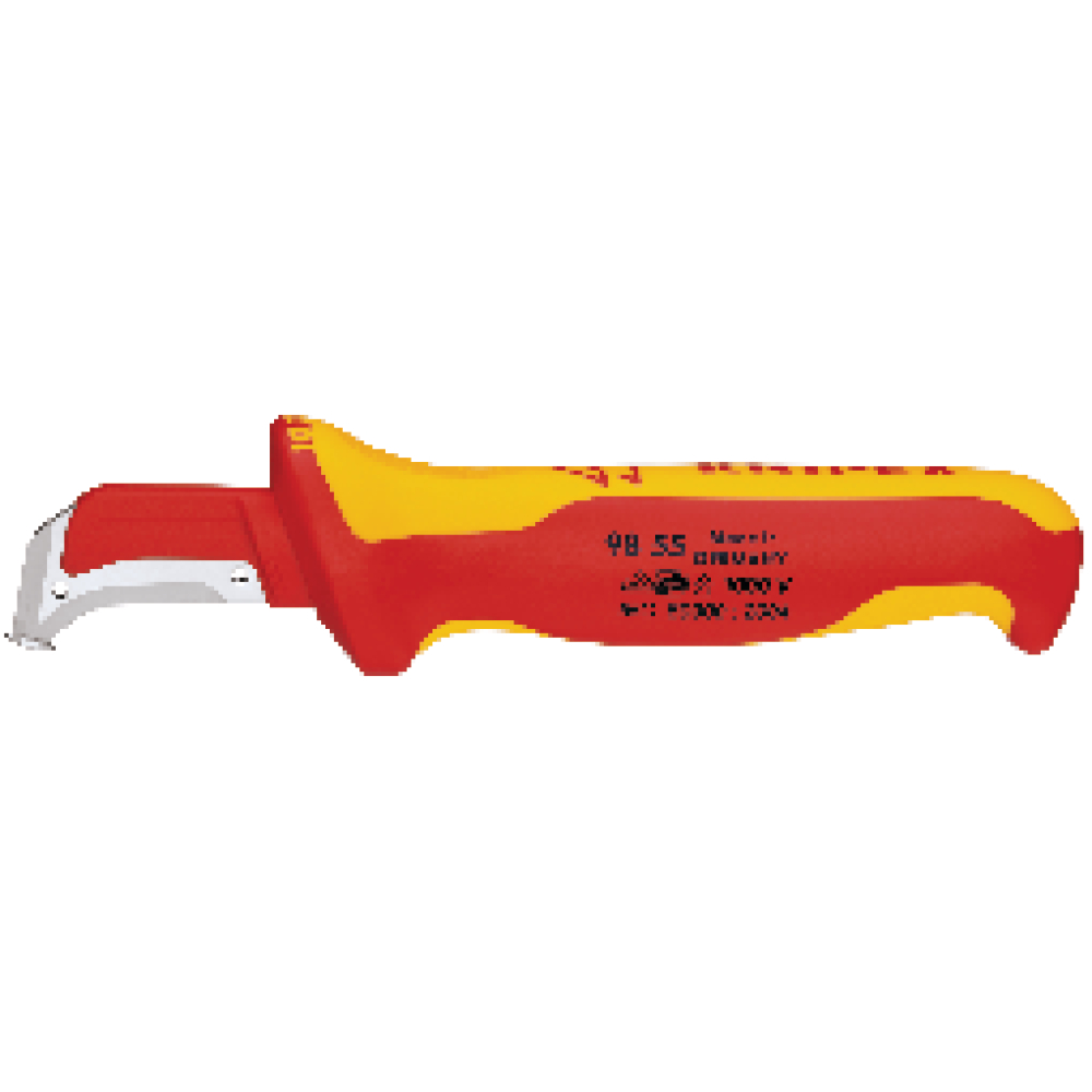 KNIPEX Kabelmantelmesser VDE 155mm mit Klinge 38mm