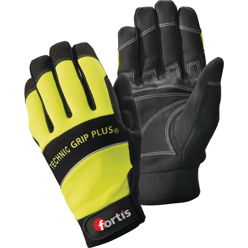 Montagehandschuh Technic Grip Plus, FORTIS