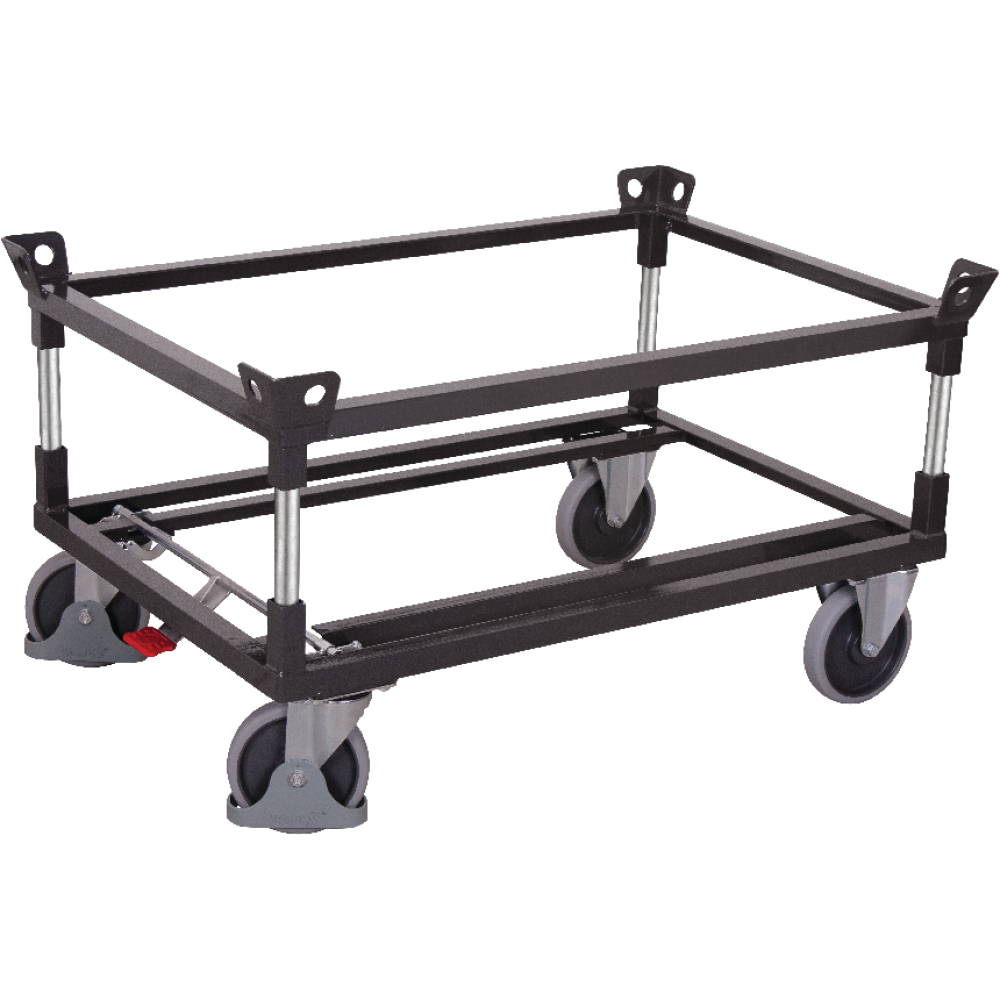 Paletten-Fahrgestell RAL 7016 Paletten-Fahrgestell