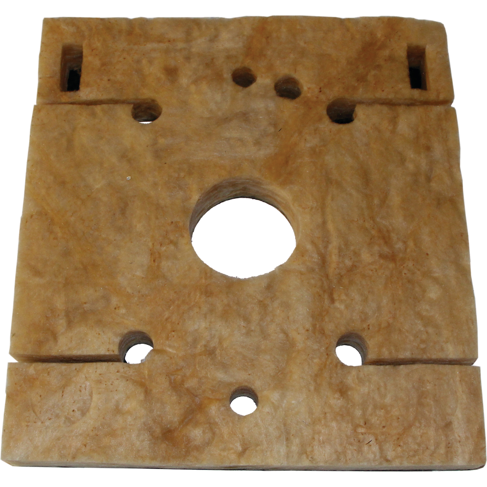 Wolf Wärmedämmung hinten 620X570X60 für NK-32/40