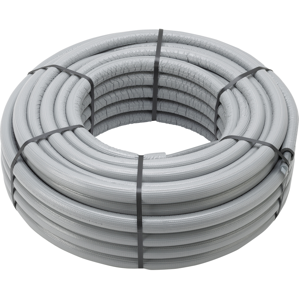 Viega Rohr Raxofix 5302.5 mit 9mm Dämmung in 32x3,2mm Kunststoff grau