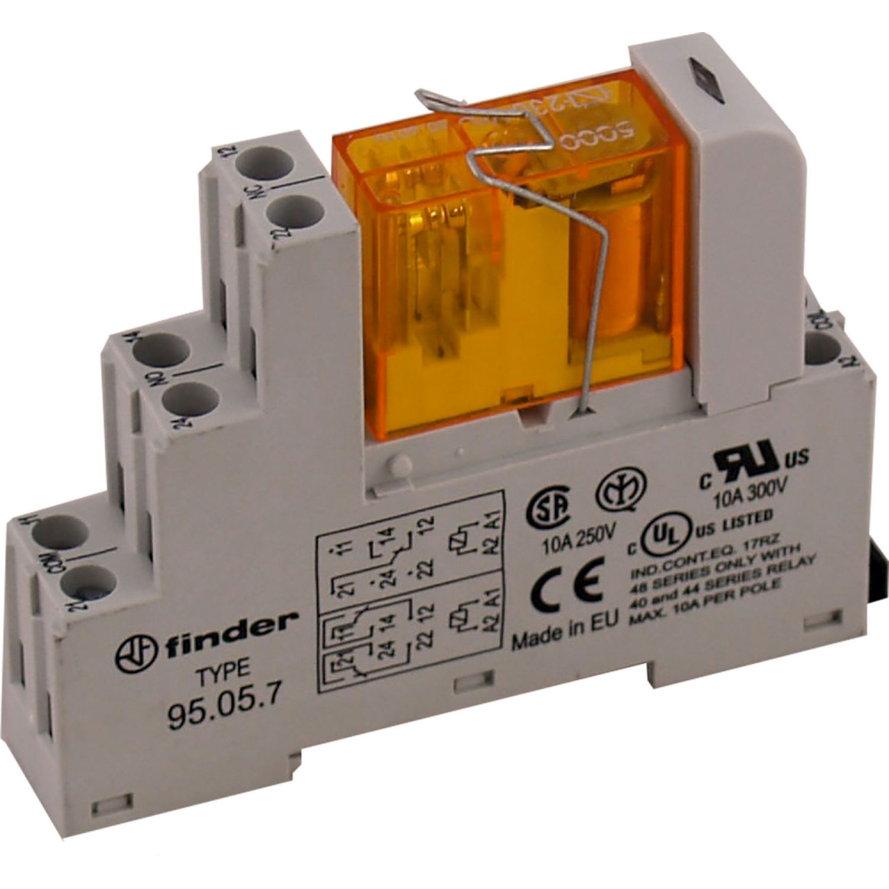 Wolf Relais+Sockel 8-pol 230Vac 8A für BWL-1