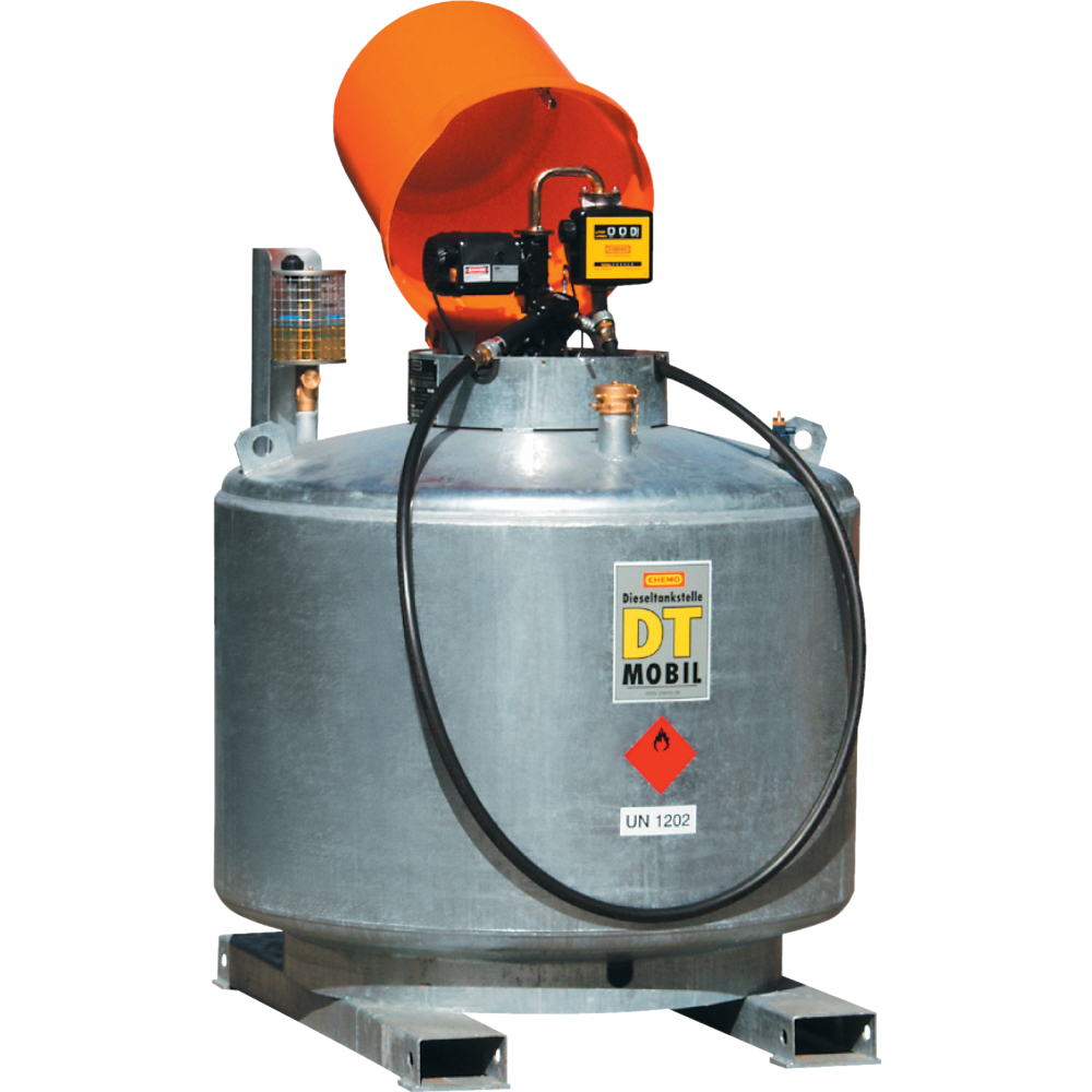 Tankstelle DT-Mobil 980 lm. Pumpenhaube doppelw.