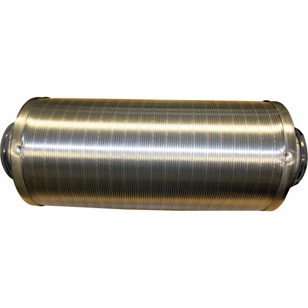 Wolf Schalldämpfer DN125 Länge 500mm, für CWL