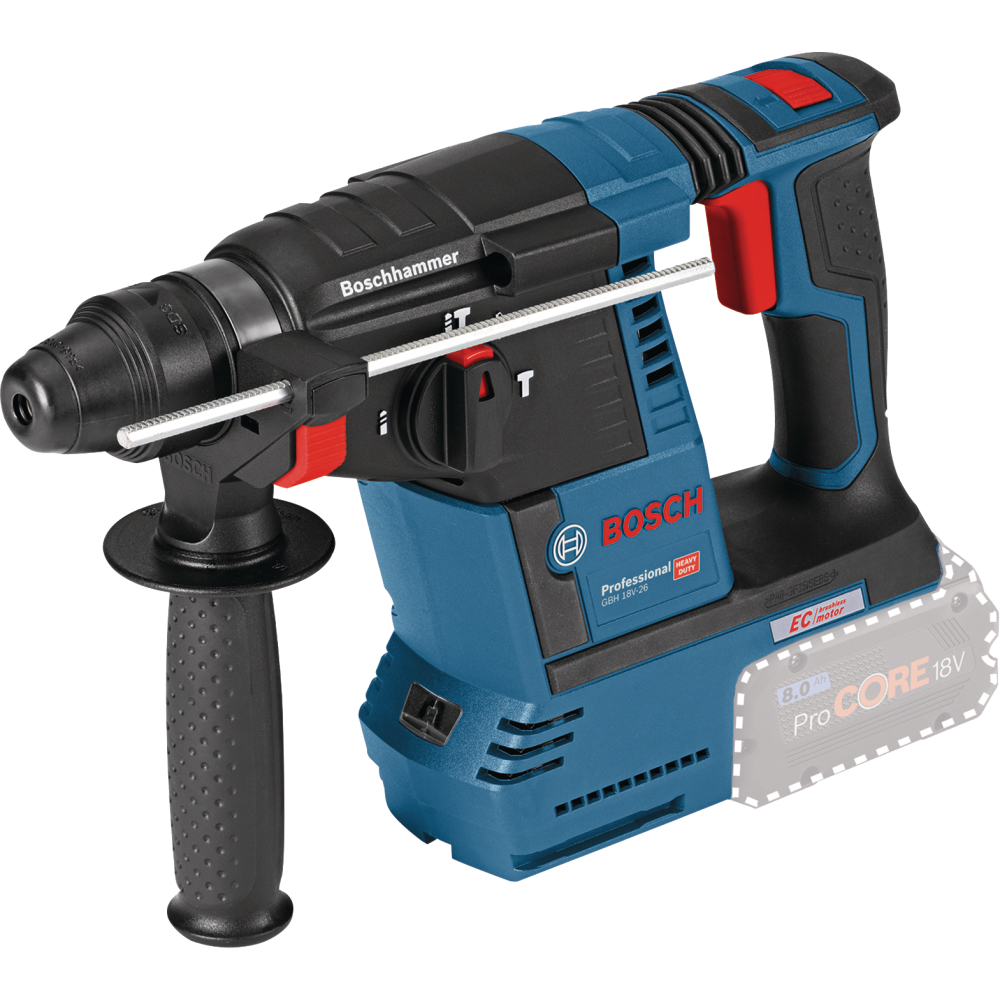Bosch Akku-Bohrhammer 18V SDS plus c&g GBH 18V-26 2,6J solo