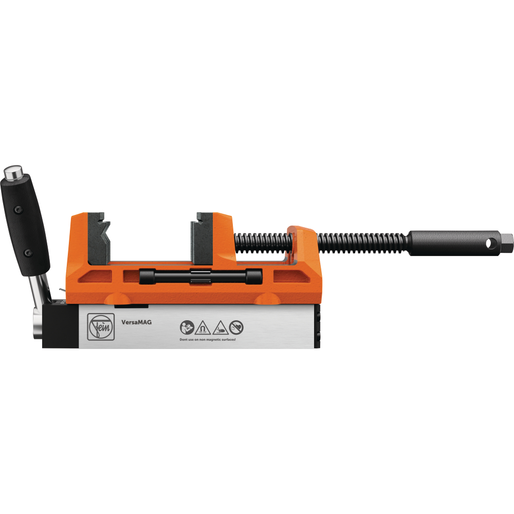 Fein Schraubstock-Set VersaMAG mit Permanentmagnet 7.800N 108mm