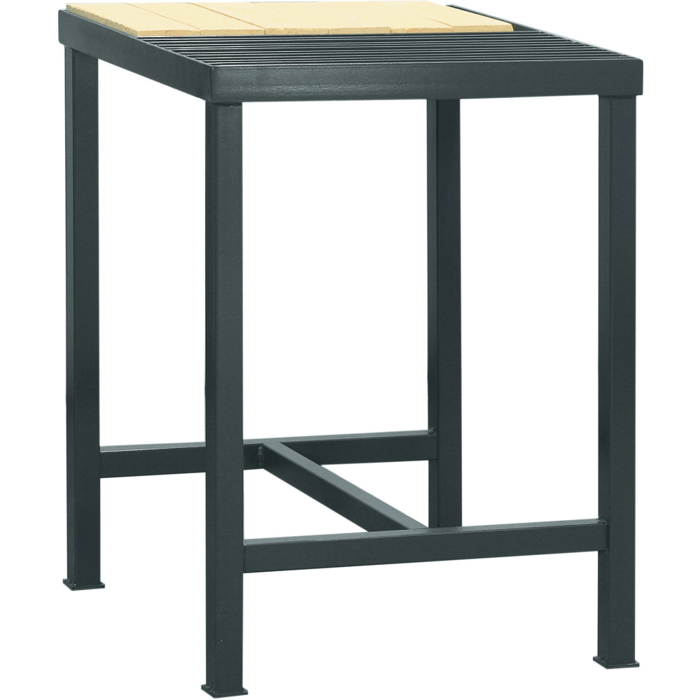 Schweißtisch 7016 625x625x850 Rost/Schamott