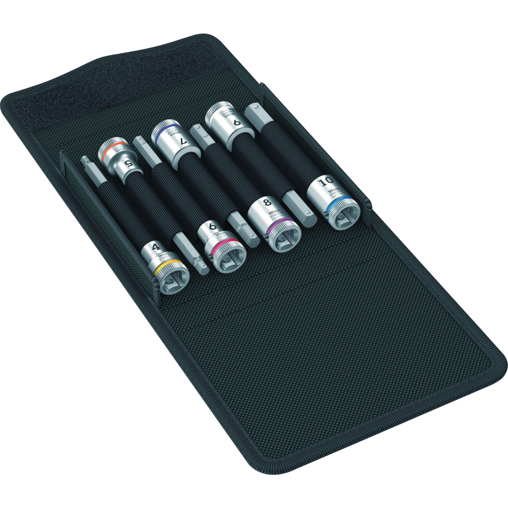 Schraubendrehereinsatz Satz mit Haltefunktion 3/8" Innensechskant