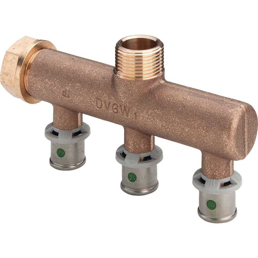 Viega Sanfix P Verteiler 16x3/4 3-fach