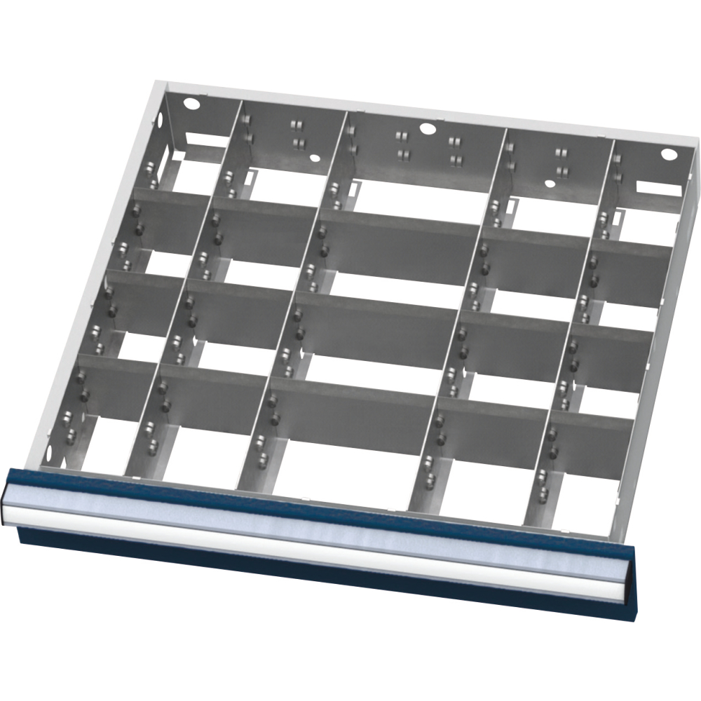 Metalleinteilungen FS6 75mm 20 Fächer