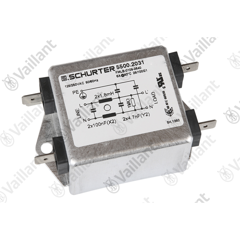 Vaillant Elektronik, EMV-Filter Vaillant-Nr. 0020085499