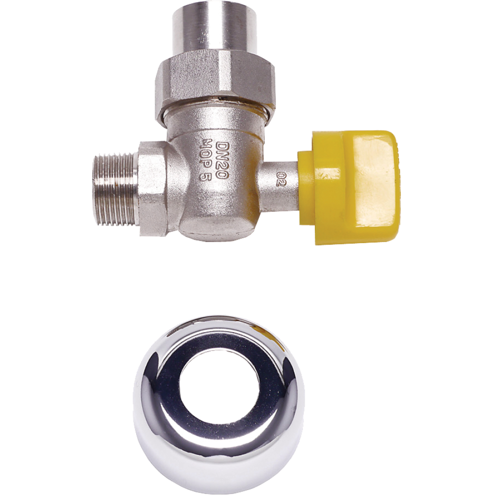 BOSCH Installationszubehör Nr.440/12 Gashahn R ¾“ mit TAE, Eckform